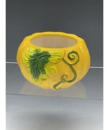 Temptations by Tara Ovenware Sessonal 10oz Fall Bowl Candle Holder Gourd... - $16.83