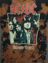 AC/DC Highway To Hell Shirt Tie Dye Mens Medium - £8.66 GBP