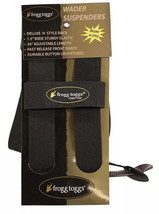 Frogg Toggs 28221 Deluxe 26&quot; Adjustable Chest Wader Suspenders H Back Design-NEW - £12.56 GBP