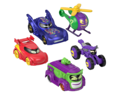 Fisher-Price DC Batwheels 1:55 Scale Toy Cars 5-Pack, Metal Diecast Vehicles - £25.13 GBP