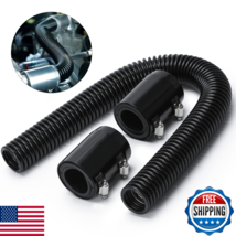 Hypertune 24" Stainless Steel Radiator Flexible Coolant Water Hose Kit W... - $34.30