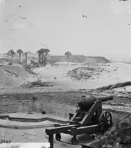 Interior view of Fort Moultrie Charleston SC 1865 New 8x10 US Civil War Photo - £6.93 GBP