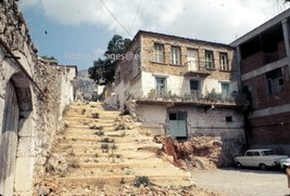 1971 Urban Decay Crumbling Stairs Delphi Greece Ektachrome 35mm Slide - $3.47