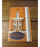 1960s Colonial Williamsburg Virginia Travel Brochure - $230.76 MXN
