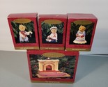 1993 Hallmark Keepsake Christmas &quot;The Bearingers&quot; Fireplace and Ornaments. - $13.36