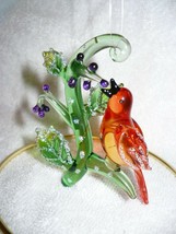Ashton Drake Heirloom Ornaments Garden Of Glass Mockingbird&#39;s Feast - £20.95 GBP