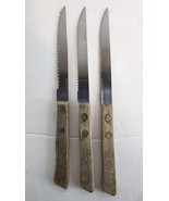 STAINLESS STEEL Steak Knives MIXED LOT FROM JAPAN AND TAIWAN VINTAGE SER... - £7.46 GBP