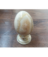 Solid Marble Onyx Polished Egg, Armenian Onyx, Easter Egg, Decorative Egg - $59.00