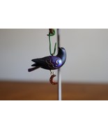Hallmark 2019 Stately Little Raven Halloween Miniature Christmas Ornamen... - $582.47 MXN