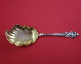 Douvaine by Unger Sterling Silver Nouveau Pudding Spoon Gold Washed 9 1/4&quot; - $503.91