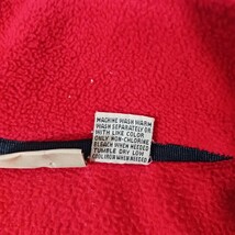 Sun River Khakis Men's 1/4 Zip Long Sleeve Pullover Red Sweatshirt Size Medium image 5