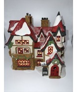 Department 56 Heritage Village Collection North Pole Series &quot;Santa&#39;s Wor... - £97.73 GBP