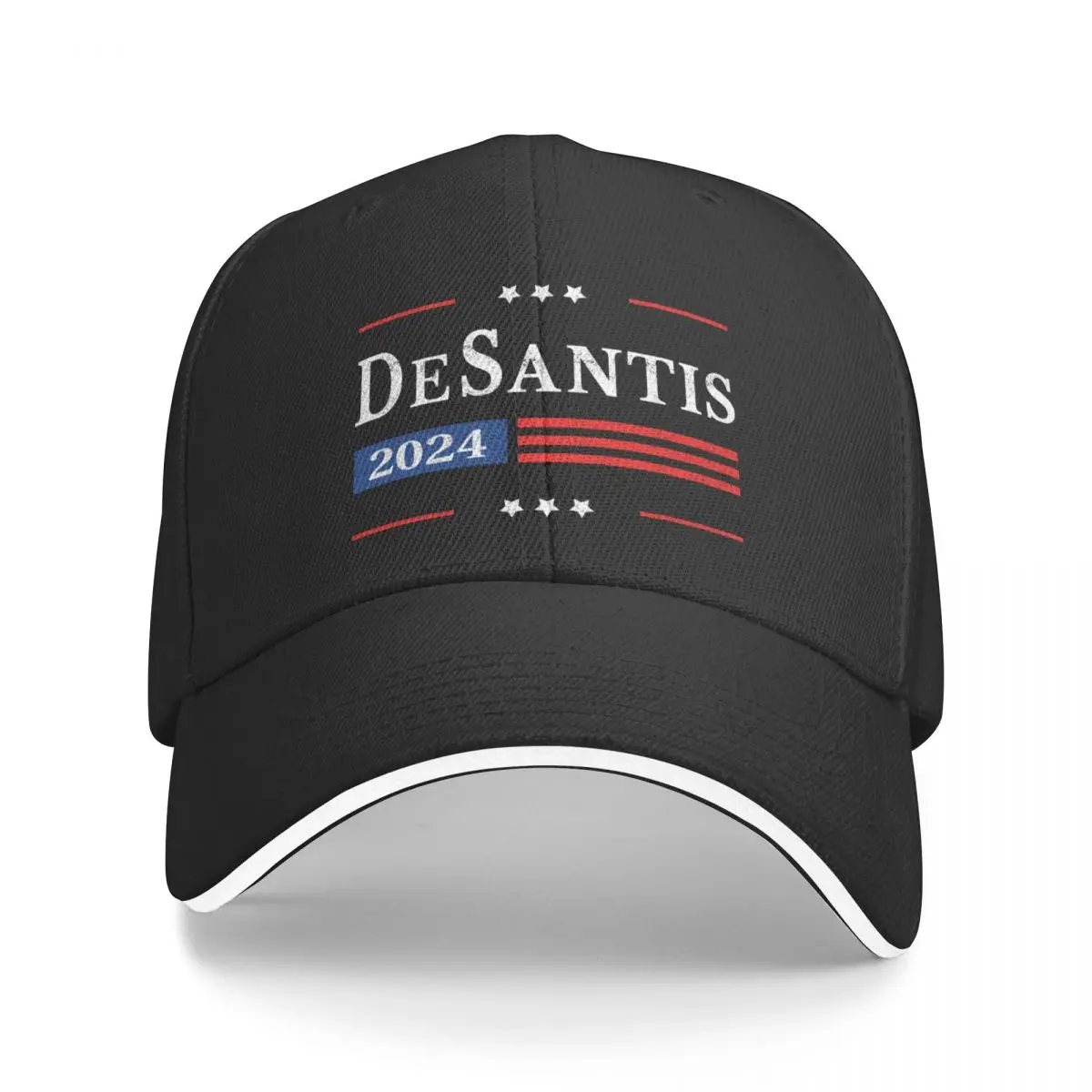 Ron Desantis 2024 For President American Flag Retro Vintage Pro Baseball Cap - £12.67 GBP