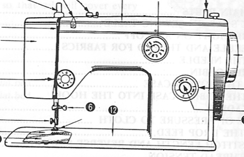 FA762 762-B 762-W manual for sewing machine Horizon White Hard Copy - $12.99