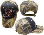 AES Hunter Hunting Size Matters Buck Black Front &amp; Camouflage Embroidere... - $9.88