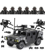 New Military Armored Car Building Blocks Solider Figures Toys #F1-ZA - $513.01 MXN