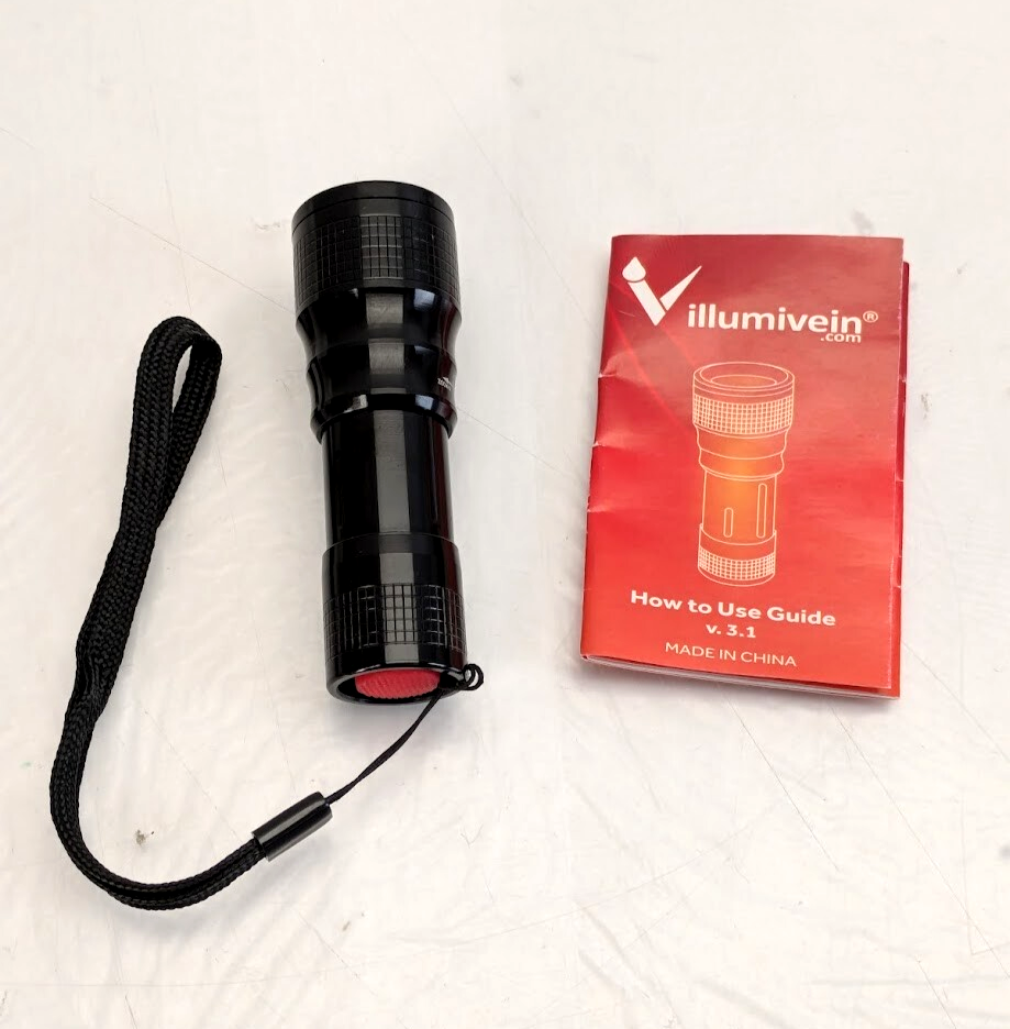 Illumivein V.3.1 Transilluminator Portable Vein Finder Adjustable Lens i... - $33.56