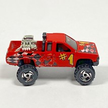 Hot Wheels Checkered Flag Racing Truck Vintage 1987 Die Cast Toy Car - $3.95