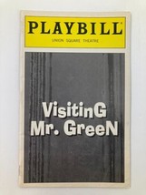 1998 Playbill Union Square Hal Linden, Mitchell Anderson in Visiting Mr. Green - £11.18 GBP