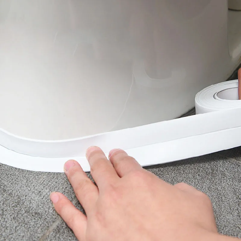 House Home 2022 For Bathroom Shower Sink Bath Sealing Strip Tape White PVC Self  - £20.03 GBP