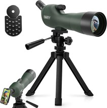 Emarth 20-60X60Ae 45 Degree Angled Spotting Scope With Tripod, Phone Ada... - £64.57 GBP