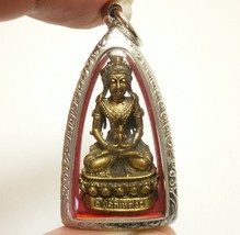 lord Buddha Phra Avalokitesvara Nirvana Buddha blessing for Long Peaceful Prospe - £37.48 GBP