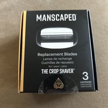 Manscaped The Crop Shaver Replacement Blades, RC3PK - 3 Pack - New In Sealed Box - £6.35 GBP