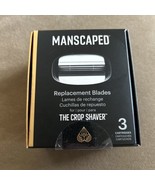 MANSCAPED The Crop Shaver Replacement Blades, RC3PK - 3 Pack - NEW in SE... - £6.26 GBP