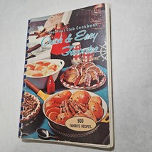 Quick &amp; Easy Favorites The Pilot Club Cookbook 900 Favorite Recipes 1968 - £9.93 GBP