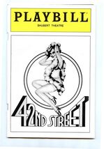 Playbill 42nd Street Barry Nelson Delores Gray Shubert Theatre 1984  - $11.88