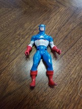 Vintage 1984 Captain America Secret Wars Marvel Comics Action Figure Mattel - $8.59