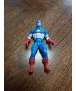 Vintage 1984 CAPTAIN AMERICA SECRET WARS Marvel Comics ACTION FIGURE Mattel - £6.79 GBP