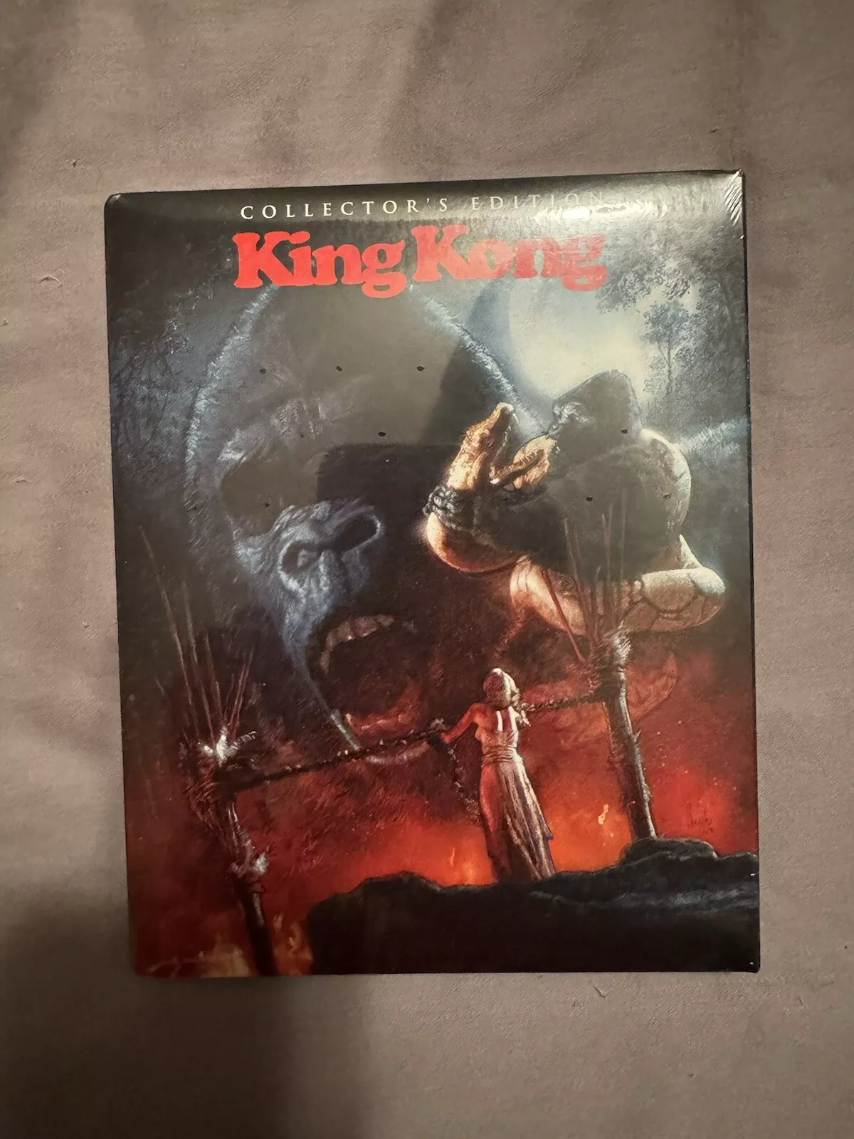 KING KONG Collector&#39;s Edition Blu-ray shout factory Lange Bridges slipco... - $23.99