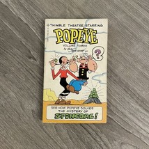 Popeye Starring in Thimble Theatre Vintage 1979 Comic Book Olive Oil Adv... - $9.99