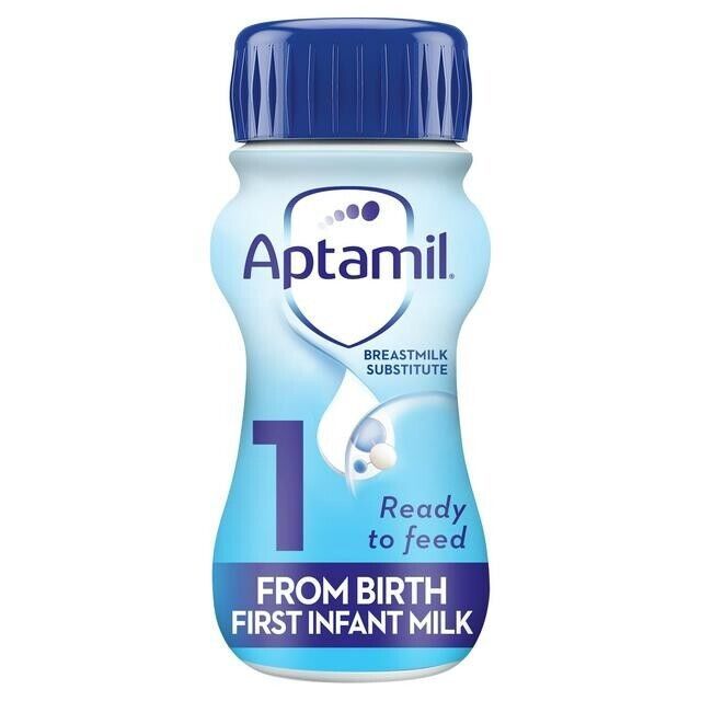 Aptamil 1 First Infant Baby Milk Ready to Use Formula 200ml - $2.20