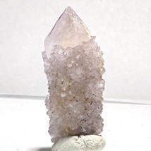 Very Small Jewelry Size White Pale Amethyst  SPIRIT QUARTZ Cactus Crystal CC4671 - £11.84 GBP