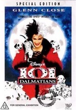 Disney&#39;s 101 Dalmatians DVD | Live Action | Glenn Close | Region 4 - £7.59 GBP