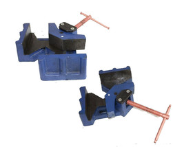 LOT OF TWO  2-1/2&quot; JAW WELDER WELDING MOLDING 90° ANGLE CORNER CLAMP BEN... - $65.44