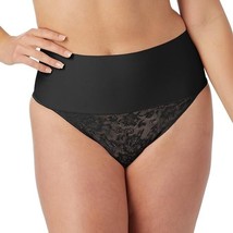 Maidenform Tame Your Tummy Lace Thong Underwear Women’s Medium Black DM0049 - £11.93 GBP
