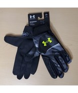 Under Armour UA Clean Up Size XL Baseball Batting Gloves Black Camo 1365... - £31.46 GBP