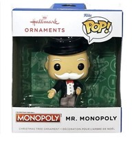 Hallmark Ornaments Funko Pop! Mr. Monopoly Christmas Tree Ornament - £11.83 GBP