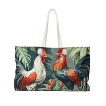 Personalised/Non-Personalised Weekender Bag, Chicken/Rooster, Large Weekender Ba - £39.08 GBP