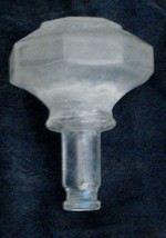 Vintage Hollow Glass Stopper, GOOD CONDITION, NICE STOPPER - $112.05 MXN
