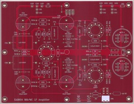 Tube RIAA phono stereo pre-amplifier premium PCB 834P very musical ! - $35.24