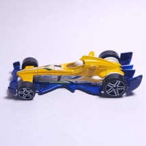 2011 Hot Wheels F-Racer HW Thrill Racers: Raceway Yellow Blue PR5 Loose ... - $1.15