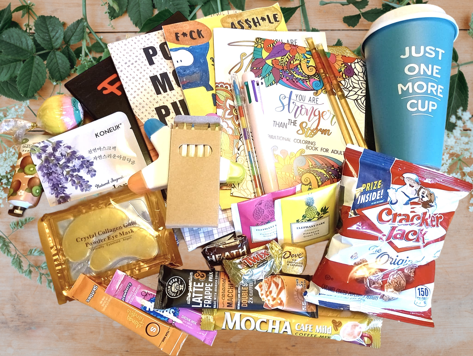 Swearing Activities Book Box Set, Cussing Activity Books, Book and Coffe... - $39.99