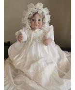  22&quot; LEE MIDDLETON &quot;First Noments&quot; Doll in Christening Gown and Bonnet, ... - $210.28 CAD