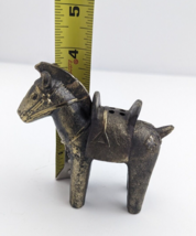 Vintage Cast Metal? Brass Horse Incense Burner 4" - Stick or Cone marked Japan image 11