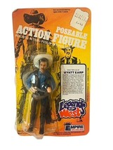 Wyatt Earp Action Figure SEALED Excel Toy 1975 Legends West Card Toy Cow... - $395.95