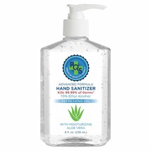 Hear Clear Hand Sanitizer Gel 8 OZ w/Dispenser Pump - 70% Alcohol + Aloe Vera (1 - £62.68 GBP+